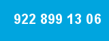 922 899 13 06